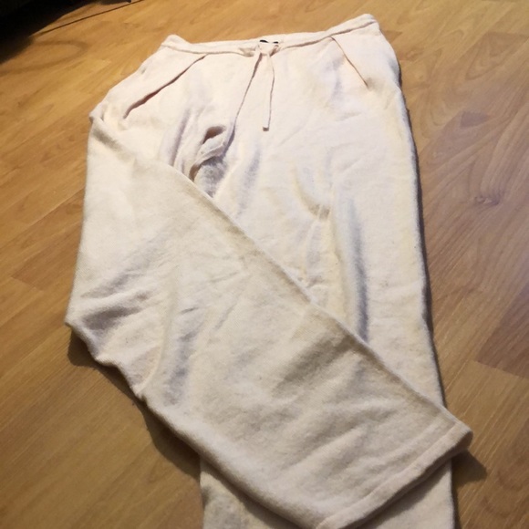 100%cashmere pants Blush pink - Picture 1 of 12